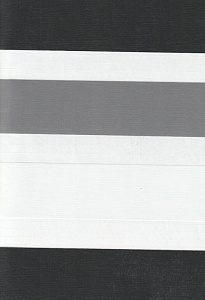 Открытые рулонные шторы день-ночь Салерно, серый 2002 купить в Лобне с доставкой